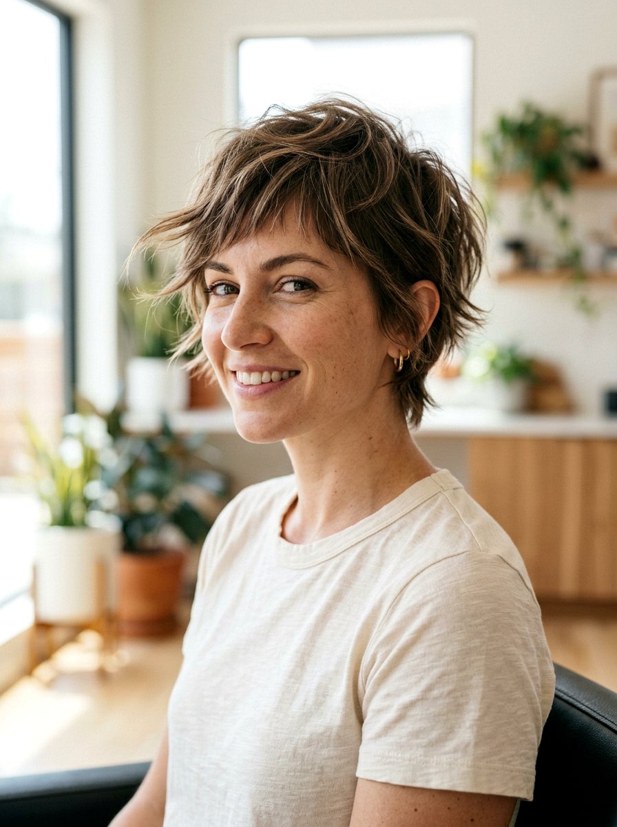 Textured Pixie Haircut - 20 older women pixie haircut ideas - 20 older women pixie haircut ideas