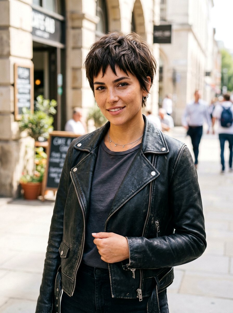 Textured Pixie Haircut With Choppy Fringe - 20 elegant pixie haircut with fringe - 20 elegant pixie haircut with fringe