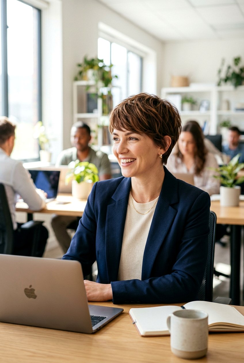 Textured Pixie Haircut With Soft Layers - 20 clean office pixie haircut - 20 clean office pixie haircut