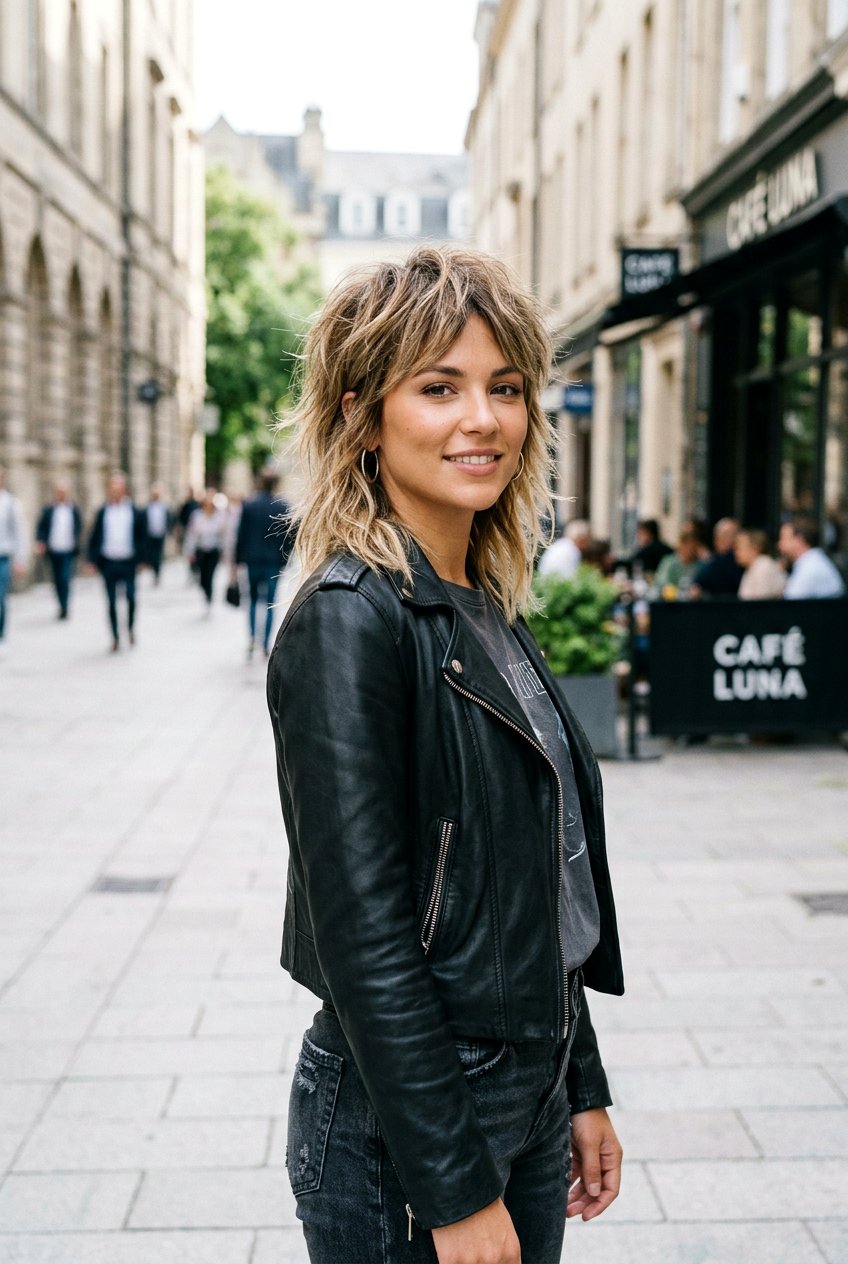 Textured Pixie Lob Hybrid Cut - 20 cute medium haircuts for women - 20 cute medium haircuts for women