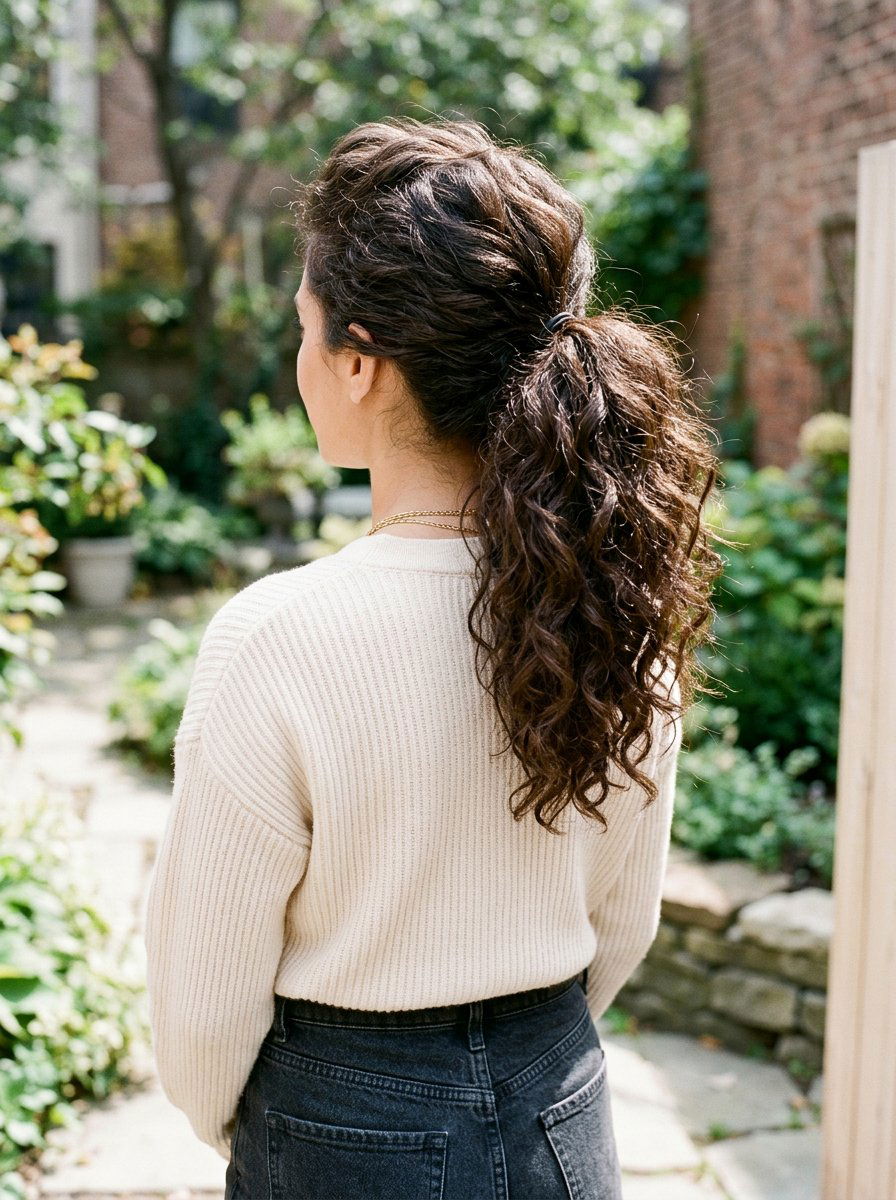 Textured Ponytail For Second Day Hair - 20 second day hair ponytail - 20 second day hair ponytail