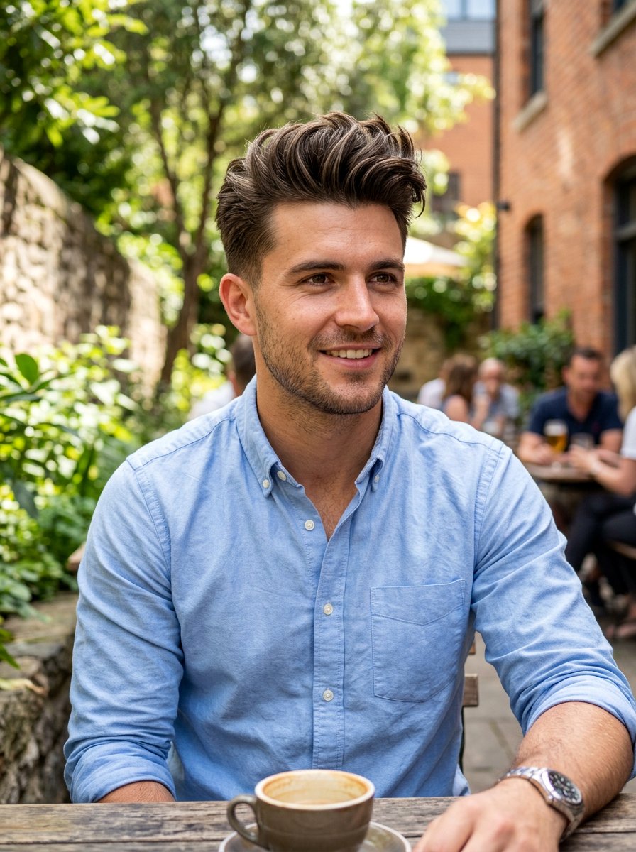 Textured Quiff Haircut - 20 old money haircut ideas - 20 old money haircut ideas