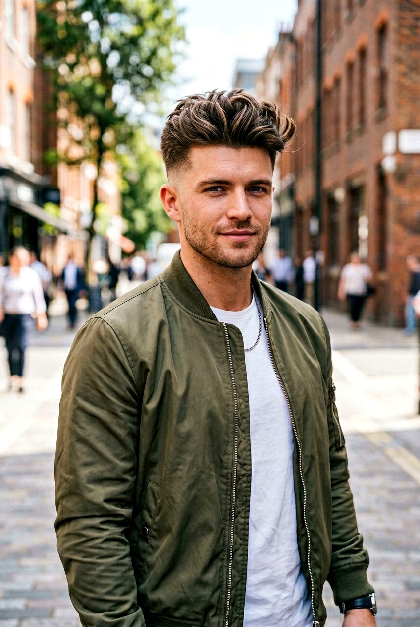 Textured Quiff Undercut - 20 textured quiff for thick hair men - 20 textured quiff for thick hair men