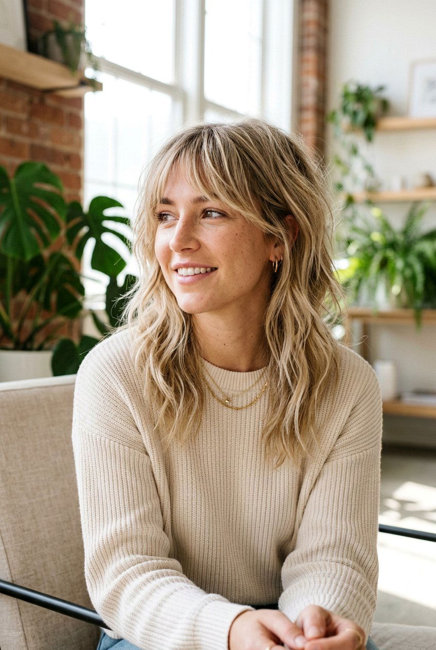 Textured Shag For Fine Hair - 20 layered haircut with movement for fine hair - 20 layered haircut with movement for fine hair