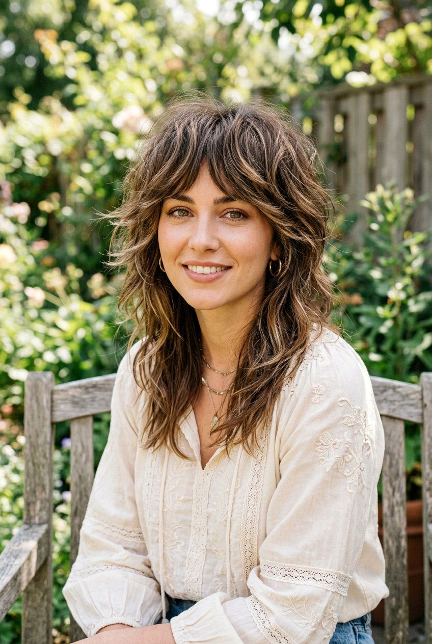 Textured Shag Haircut - 20 best shag haircut ideas for women - 20 best shag haircut ideas for women