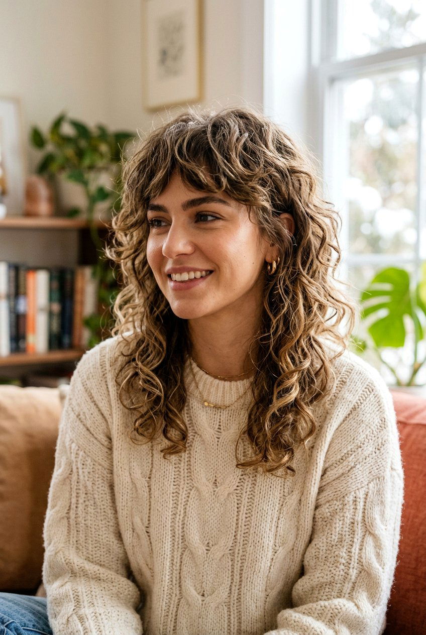 Textured Shag Haircut - 20 low maintenance haircut for college girls - 20 low maintenance haircut for college girls