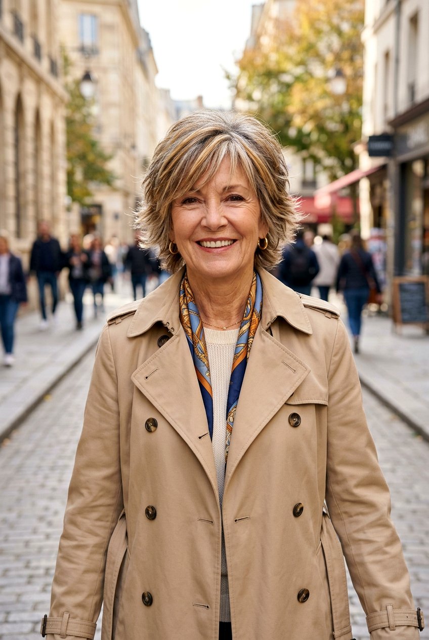 Textured Shag With Highlights - 20 shag haircut for women over 70 - 20 shag haircut for women over 70