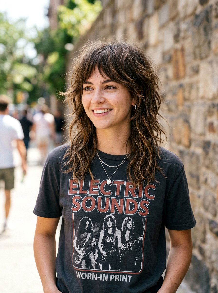 Textured Shag with Messy Finish - 20 fall shag haircut ideas - 20 fall shag haircut ideas