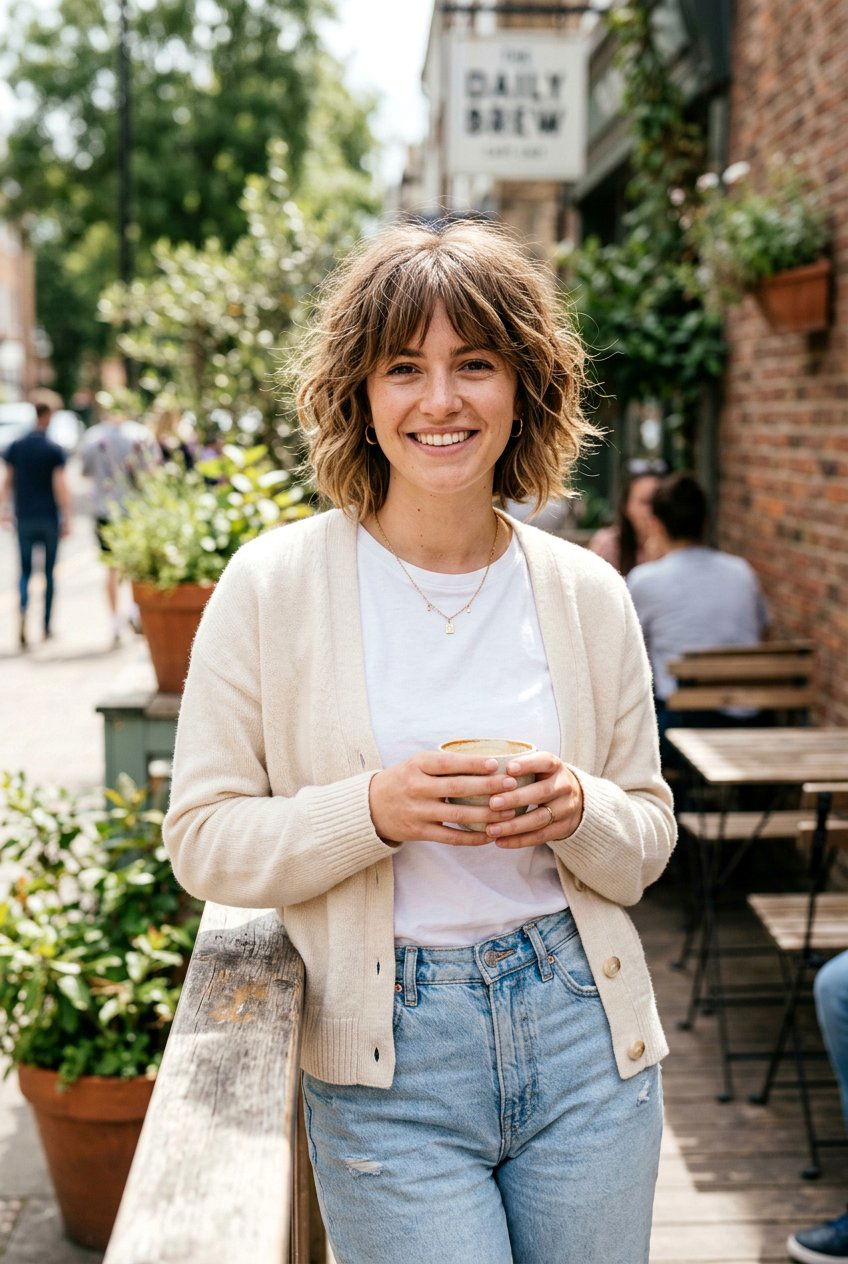 Textured Shaggy Bob For Women - 20 pretty hairstyles for women - 20 pretty hairstyles for women