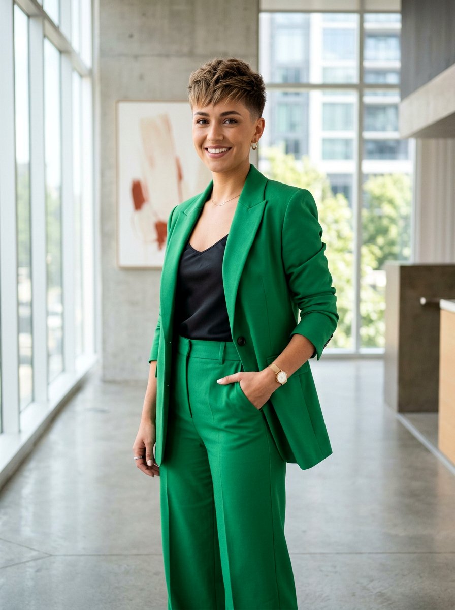 Textured Short Crop - 20 elegant haircut for wedding guest women - 20 elegant haircut for wedding guest women