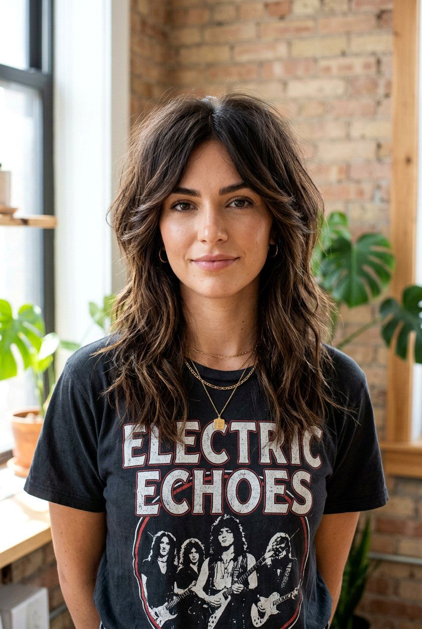 Textured Shoulder Length Butterfly Haircut - 20 shoulder length butterfly haircut - 20 shoulder length butterfly haircut