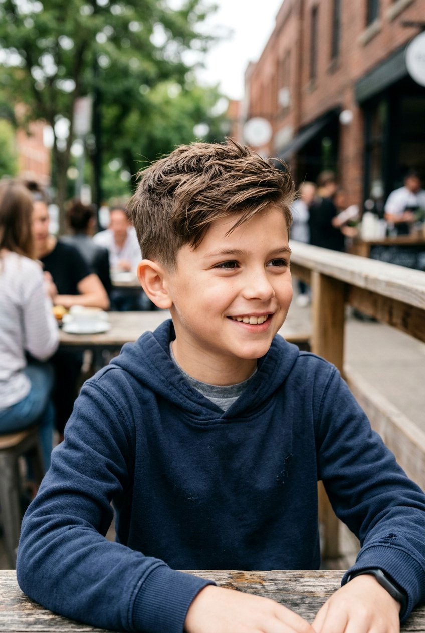 Textured Side Part Haircut For Boys - 20 side part haircut for boys - 20 side part haircut for boys