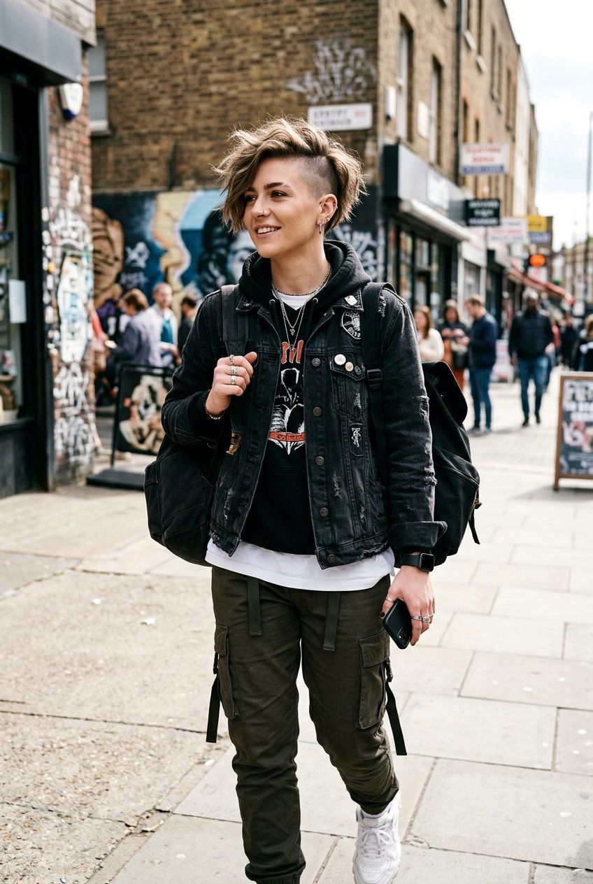 Textured Side Shaved Pixie Haircut - 20 side shaved pixie haircut - 20 side shaved pixie haircut