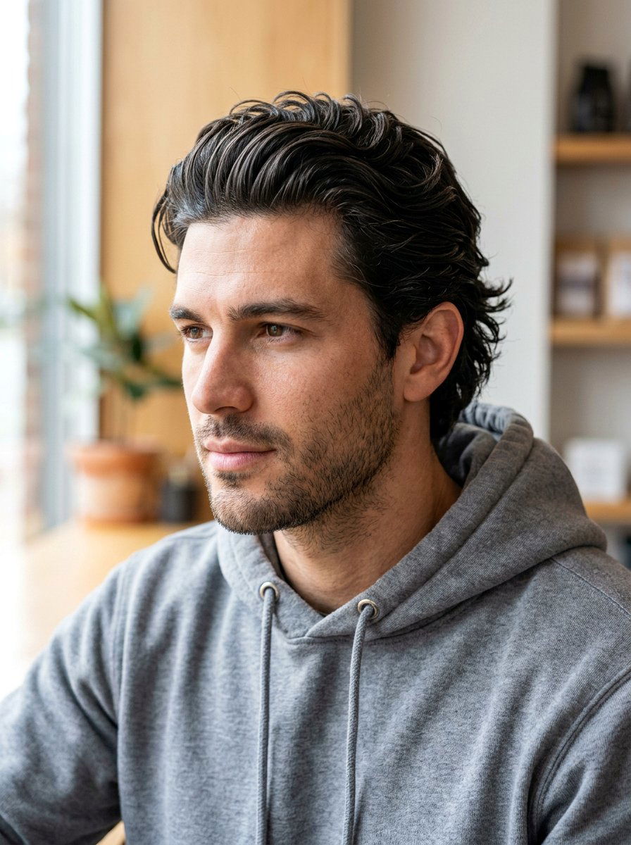 20 Most Stylish Slick Back for Wavy Hair Men Looks to Try Now