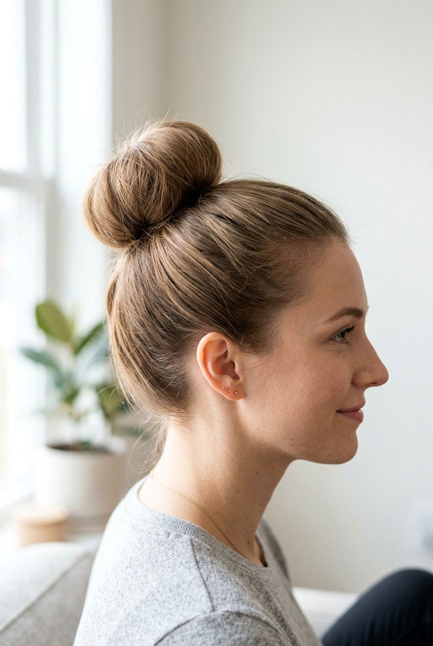 20 Easy Textured Bun for Fine Hair Ideas to Boost Volume