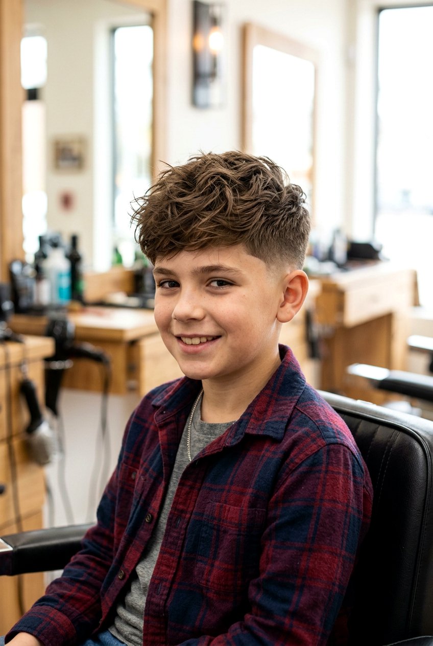 Textured Taper Fade - 20 clean taper haircut for boys - 20 clean taper haircut for boys
