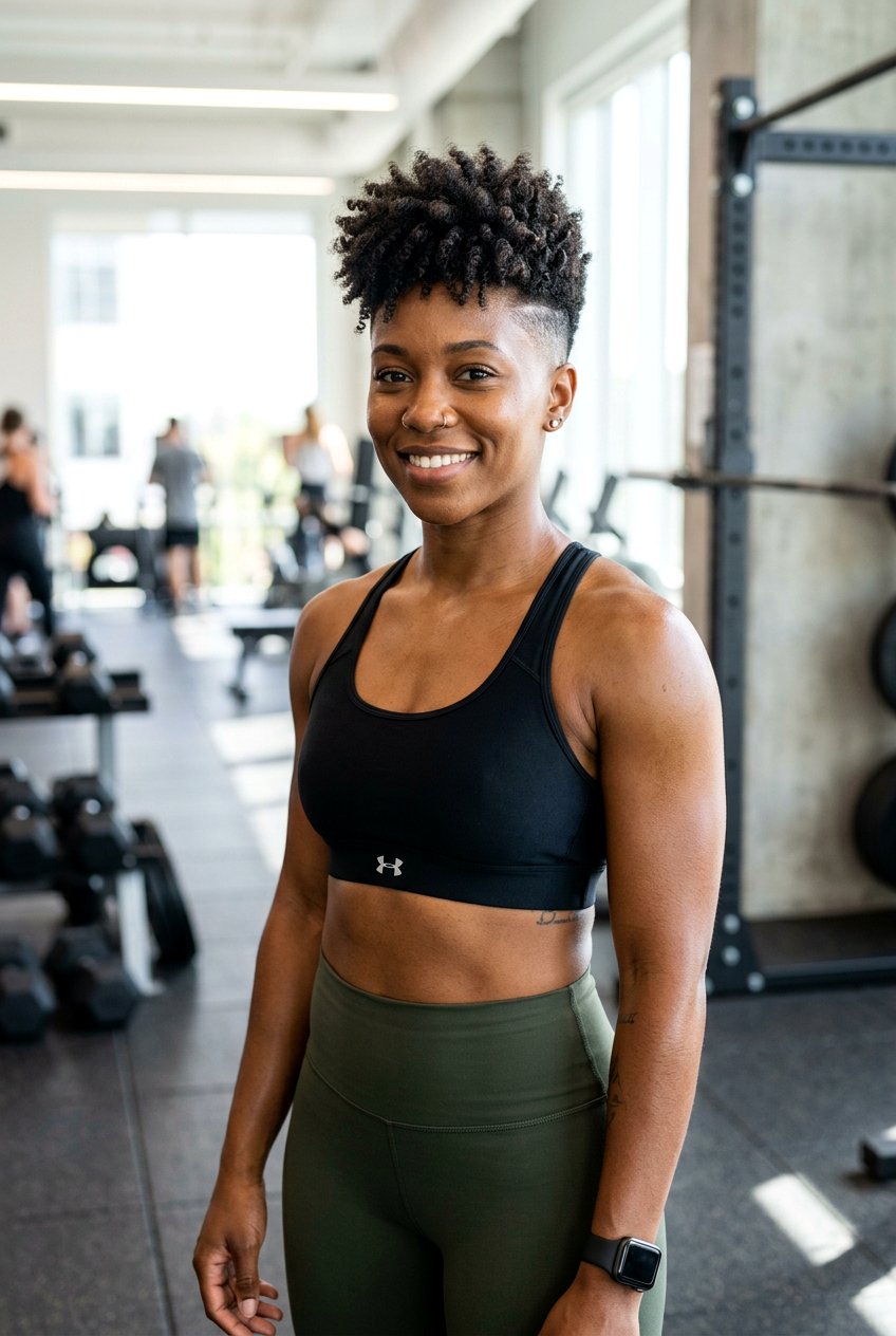 Textured Tapered Fade - 20 low maintenance haircut for black women - 20 low maintenance haircut for black women