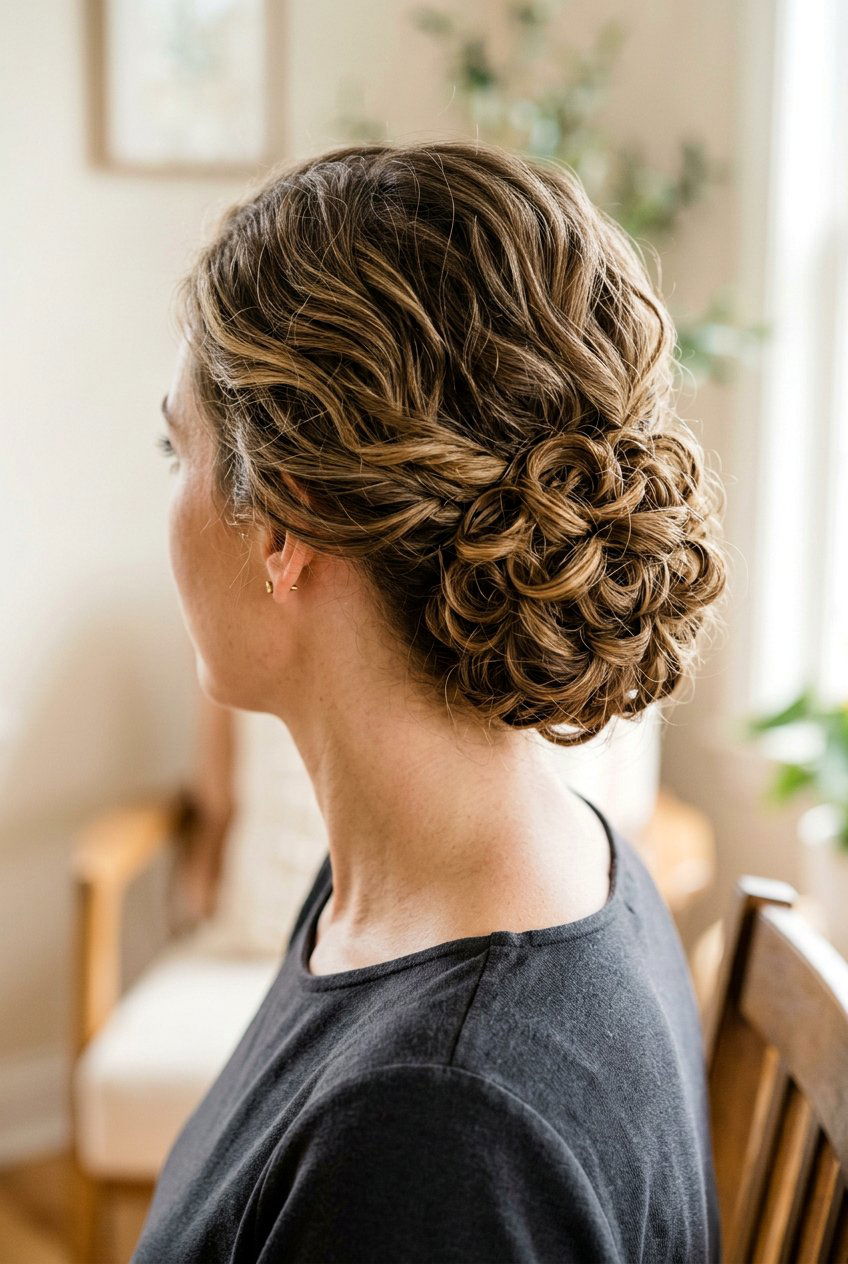 Textured Updo For Medium Hair - 20 textured updo hairstyles - 20 textured updo hairstyles