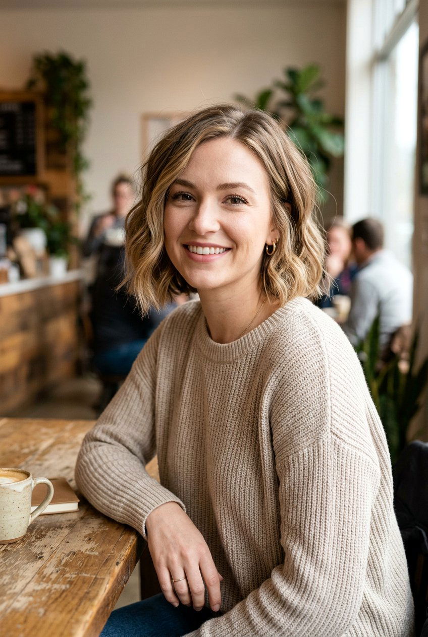 Textured Wavy Bob For Thin Hair - 20 flattering layers for thin hair - 20 flattering layers for thin hair