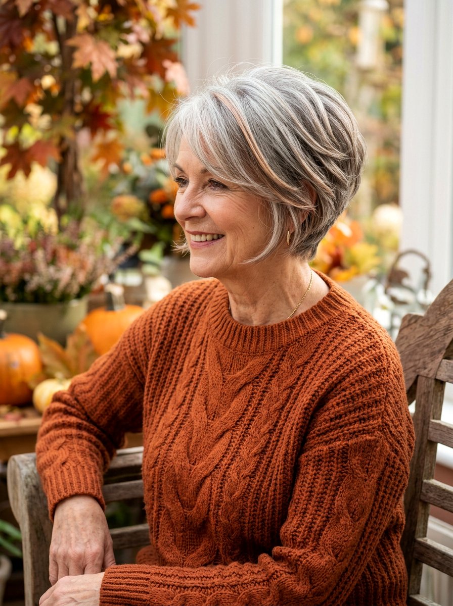 Textured Wedge Haircut For Older Women - 20 older women haircut ideas for thin hair - 20 older women haircut ideas for thin hair