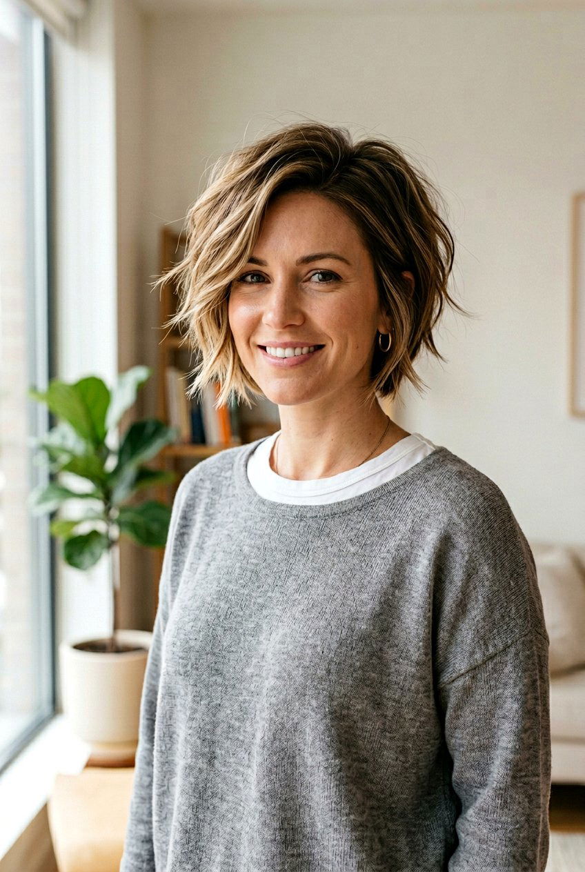 Textured Wedge Haircut For Women - 20 modern wedge haircut for women - 20 modern wedge haircut for women