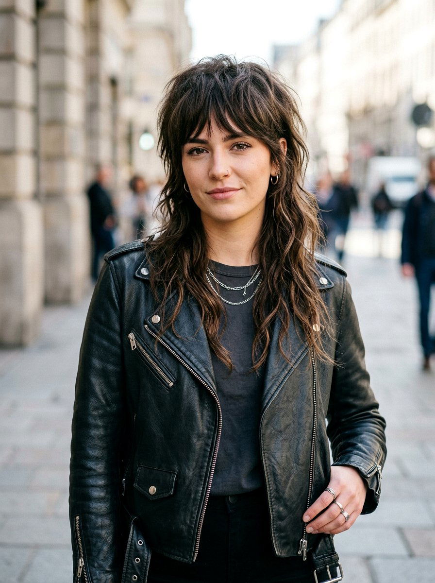 Textured Wolf Cut - 20 roundup hairstyle ideas for women - 20 roundup hairstyle ideas for women