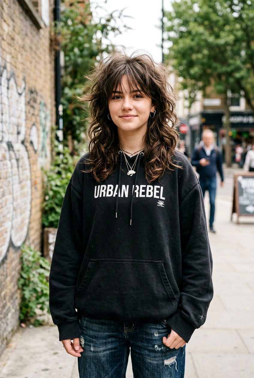 Textured Wolf Cut For Teenage Girls - 20 wolf cut for teenage girls - 20 wolf cut for teenage girls