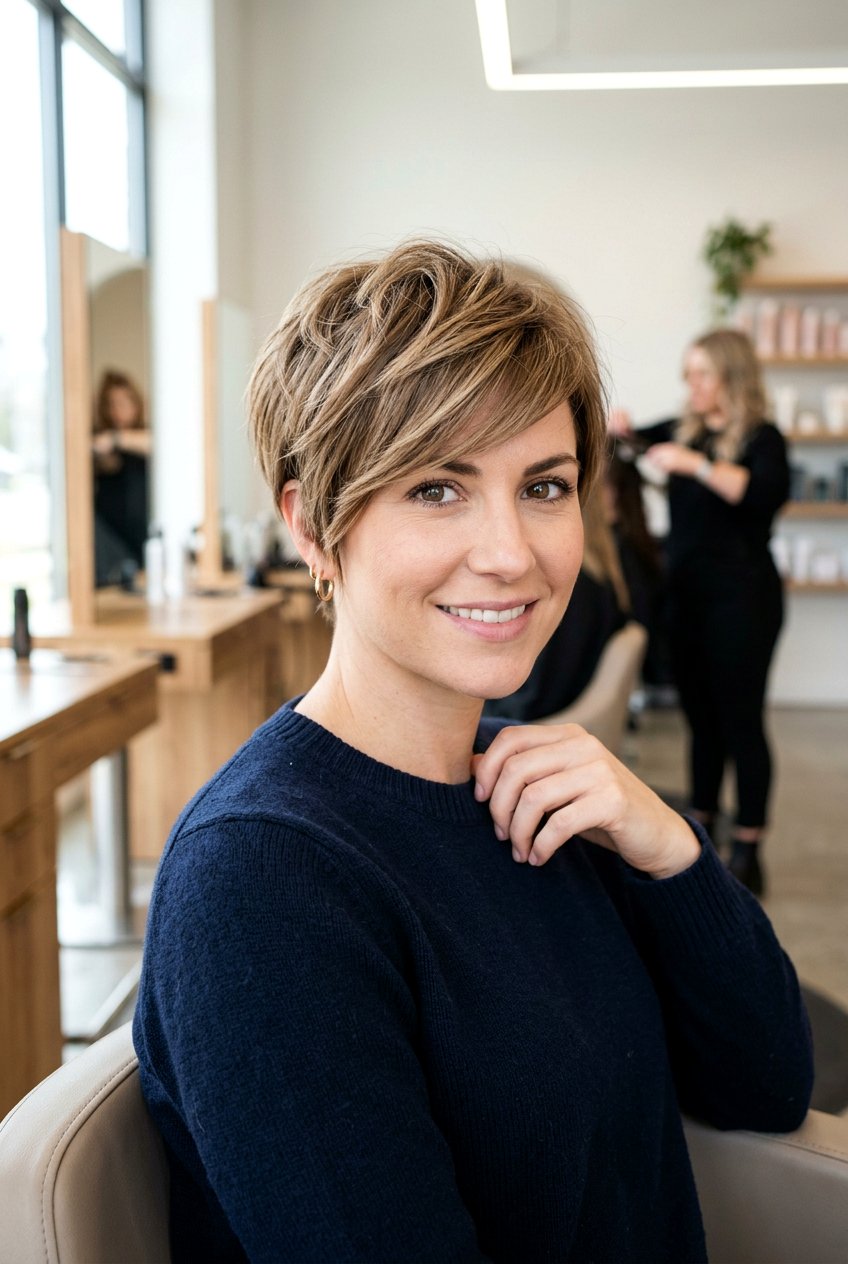 Textured pixie cut - 20 picture day hairstyles - 20 picture day hairstyles