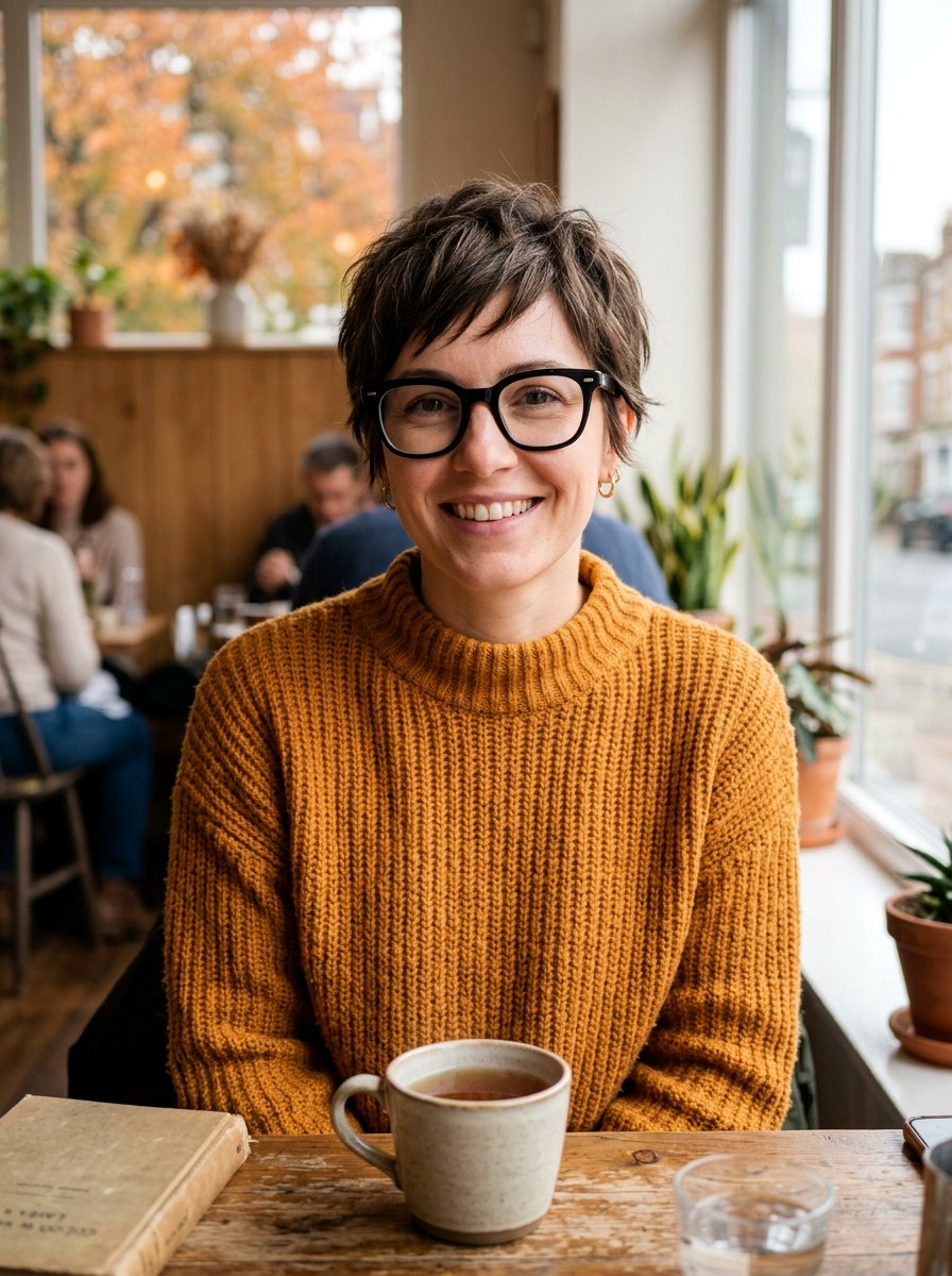 Textured pixie cut - 20 short layered cut for women with glasses - 20 short layered cut for women with glasses