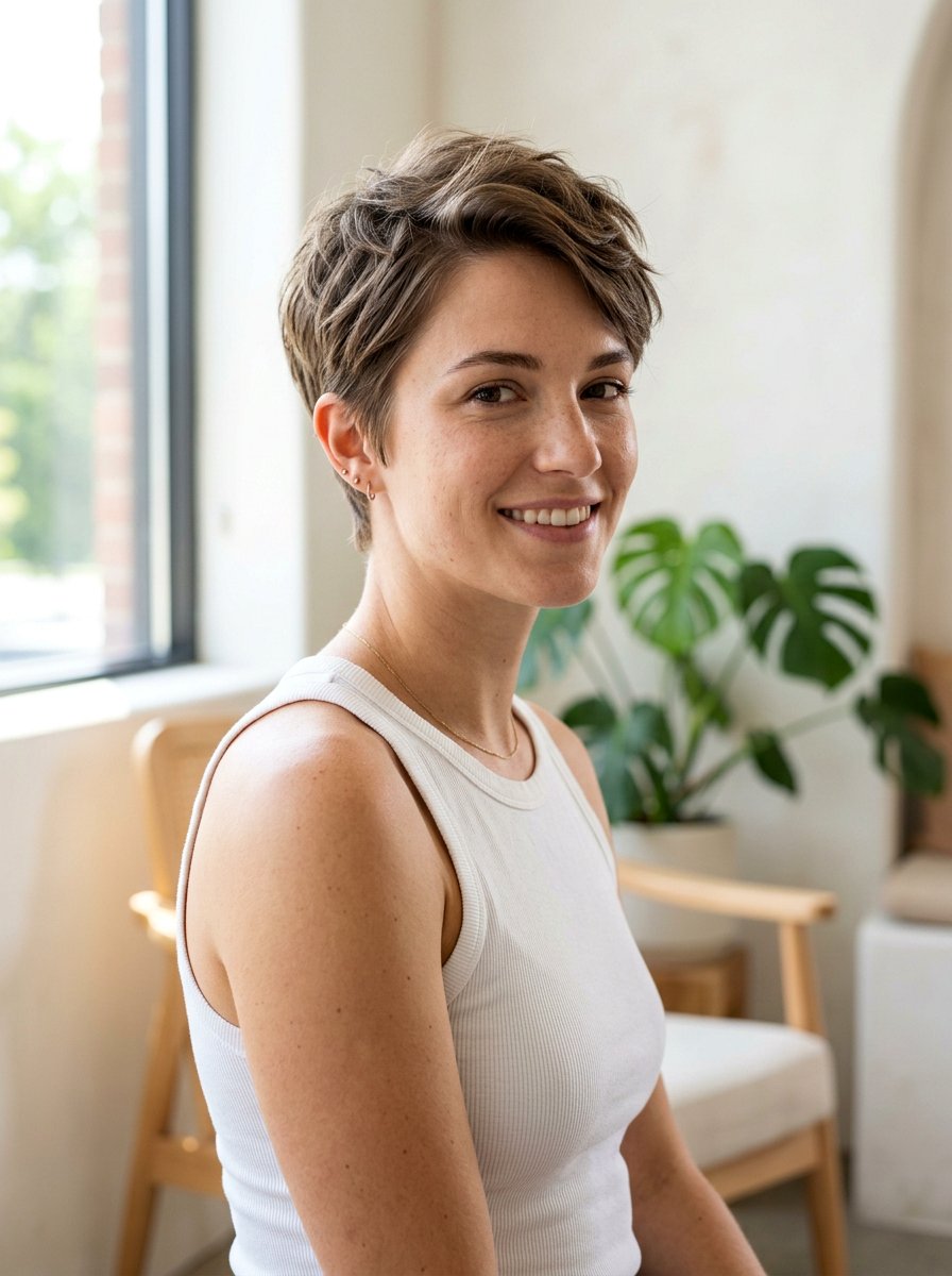 Texturized Cropped Cut - 20 haircut for transition from relaxed to natural hair - 20 haircut for transition from relaxed to natural hair