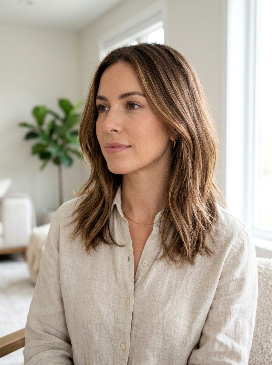 Texturized Ends Haircut - 20 haircut to fix shelf layers - 20 haircut to fix shelf layers