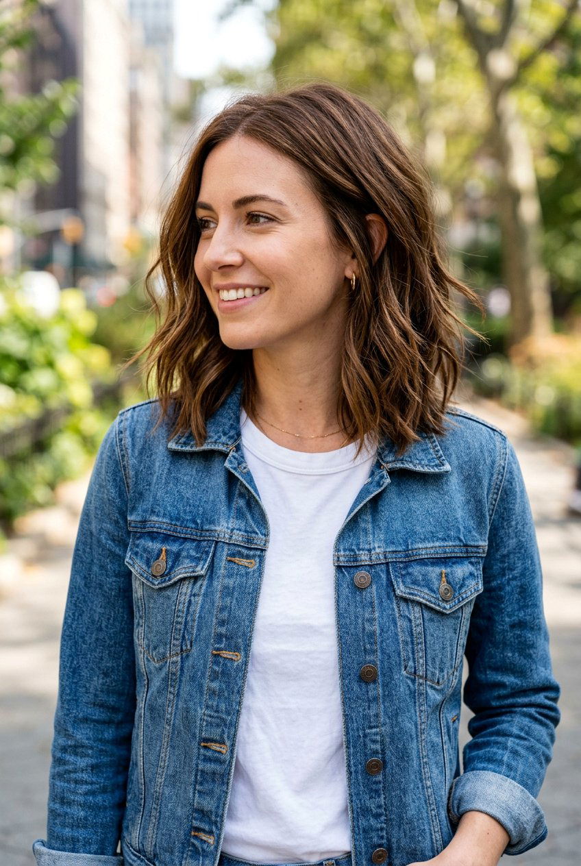 Texturized Lob - 20 quiet luxury lob haircut - 20 quiet luxury lob haircut