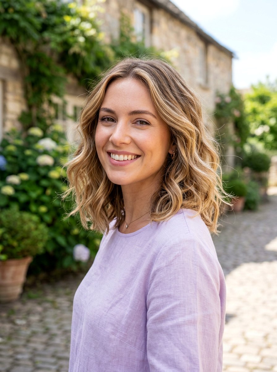 Texturized Wavy Lob - 20 wavy lob for thick coarse hair - 20 wavy lob for thick coarse hair