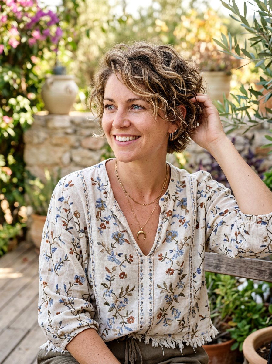 Texturized Wavy Pixie - 20 wavy pixie for fine hair women - 20 wavy pixie for fine hair women