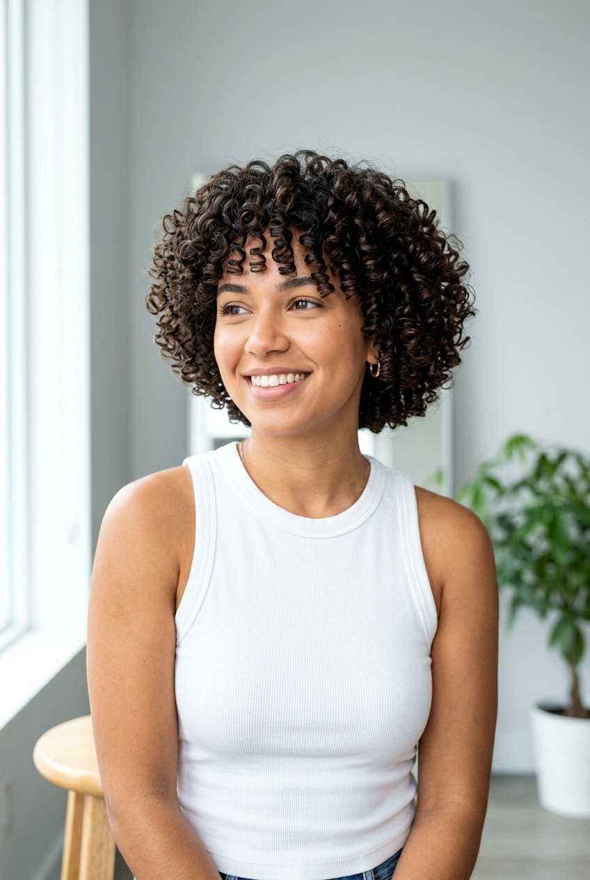 The Christy cut for curly hair recovery - 20 haircut for overprocessed hair - 20 haircut for overprocessed hair