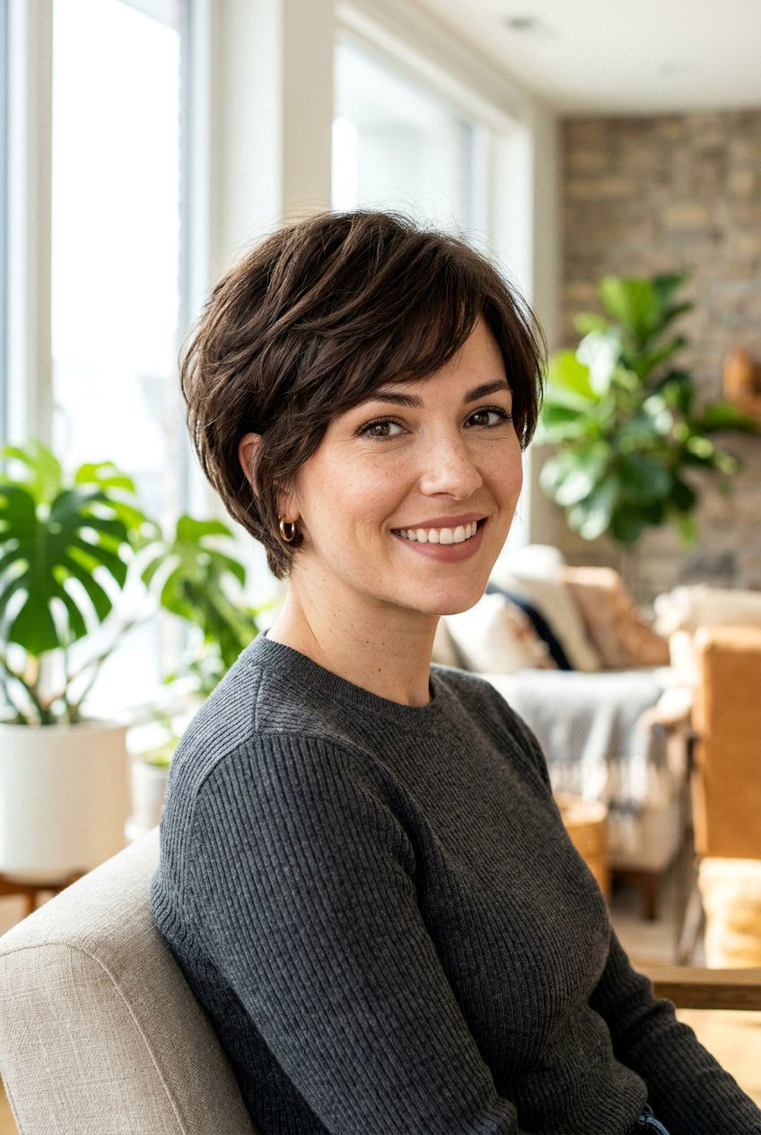 Thick Hair Bixie Cut - 20 bixie haircut - 20 bixie haircut