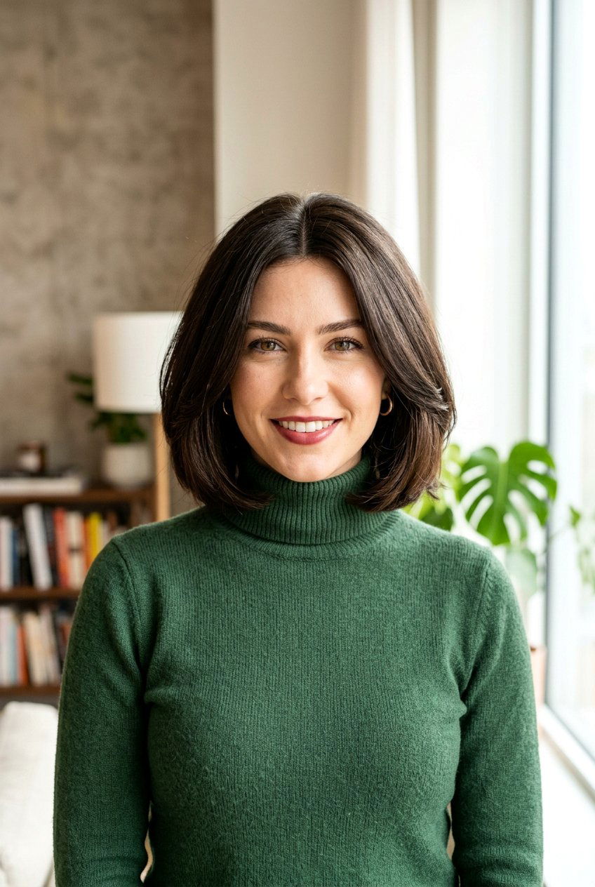 Thick Hair Bob With Center Part - 20 clean professional bob with center part - 20 clean professional bob with center part