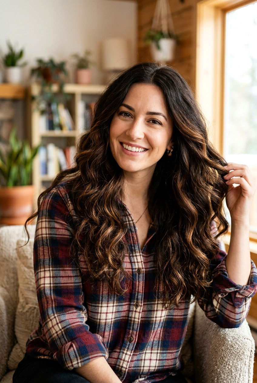 Thick Hair Chestnut Balayage - 20 autumn chestnut brunette balayage - 20 autumn chestnut brunette balayage