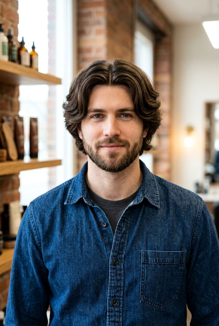 Thick Hair Curtain Haircut - 20 middle part curtain haircut men - 20 middle part curtain haircut men