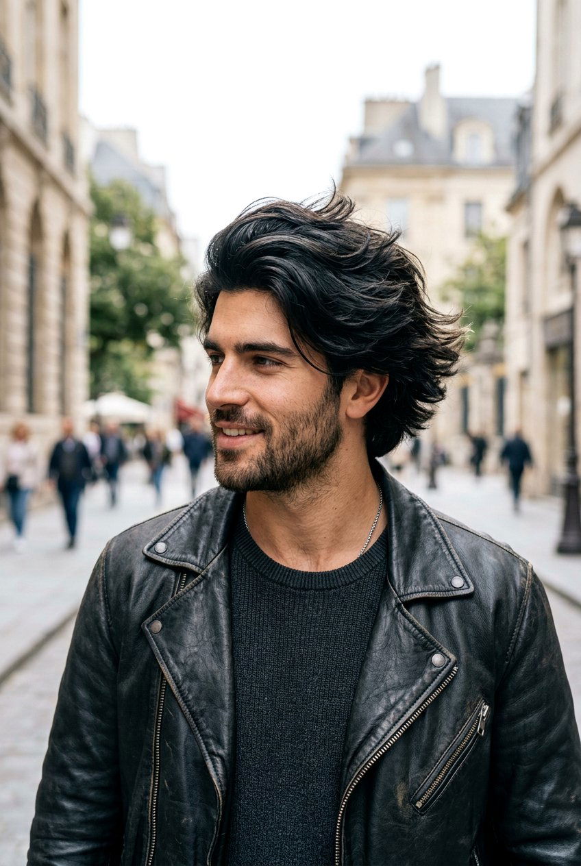 Thick Hair Flow - 20 shoulder length flow haircut men - 20 shoulder length flow haircut men