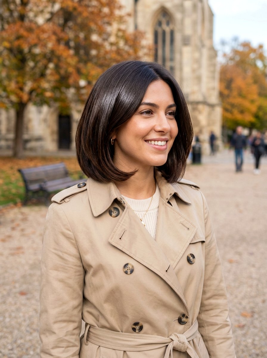 Thick Hair Glossy Bob - 20 glossy sleek bob with shine - 20 glossy sleek bob with shine