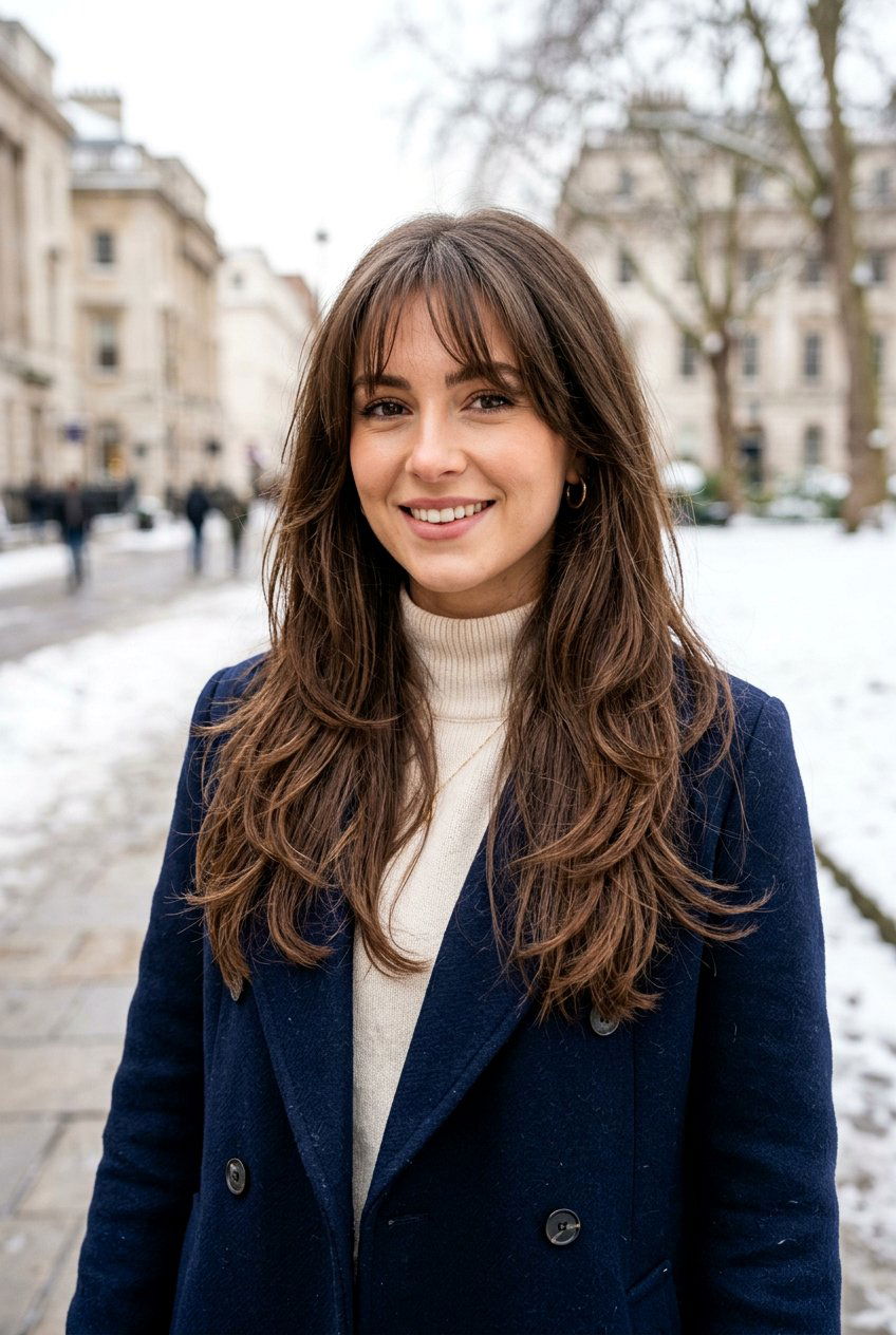 Thick Hair Long Layers With Wispy Bangs - 20 long layers with wispy bangs women - 20 long layers with wispy bangs women
