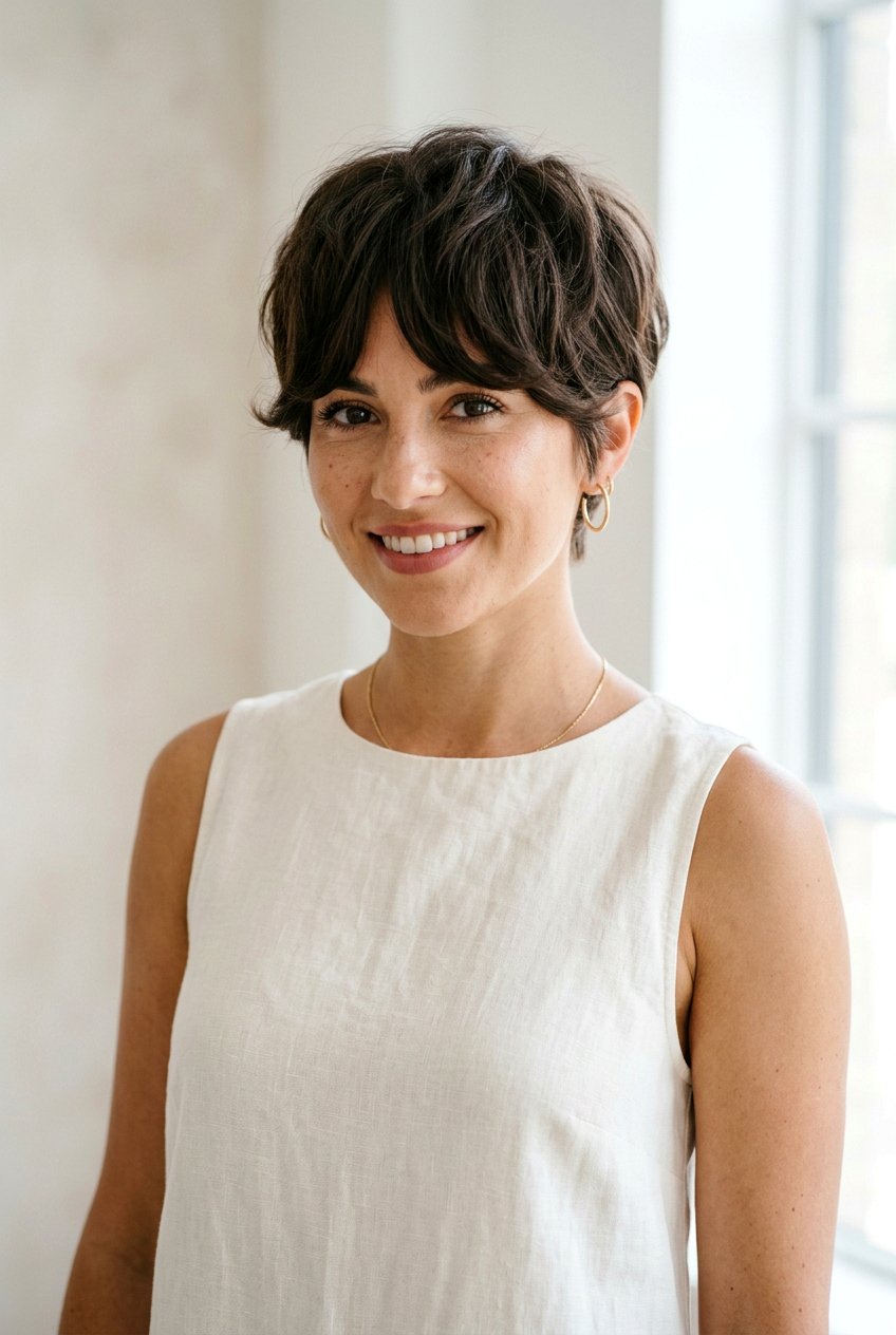 20 Gorgeous Pixie With Curtain Bangs Ideas to Try Right Now