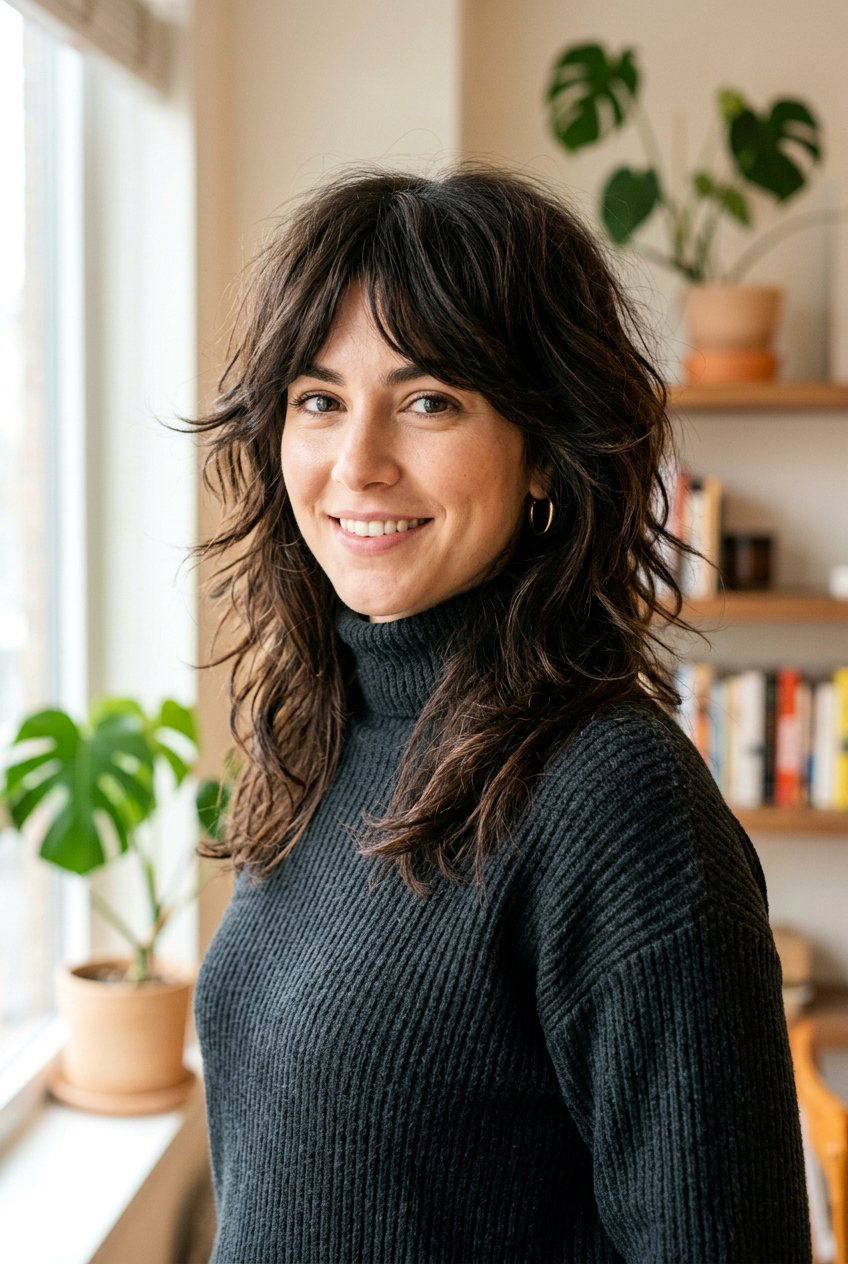 Thick Hair Shag - 20 grunge shag hairstyle women - 20 grunge shag hairstyle women