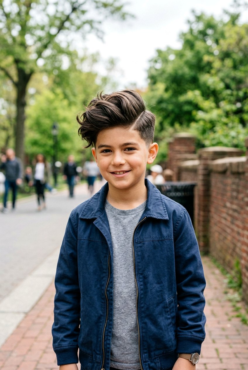 Thick Hair Side Part - 20 boys school hairstyle with side part - 20 boys school hairstyle with side part