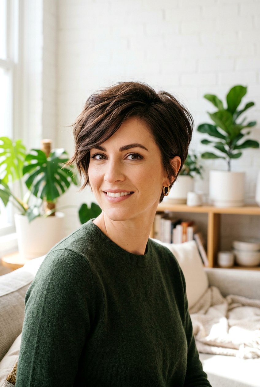 Thick Hair Soft Pixie - 20 soft pixie haircut - 20 soft pixie haircut