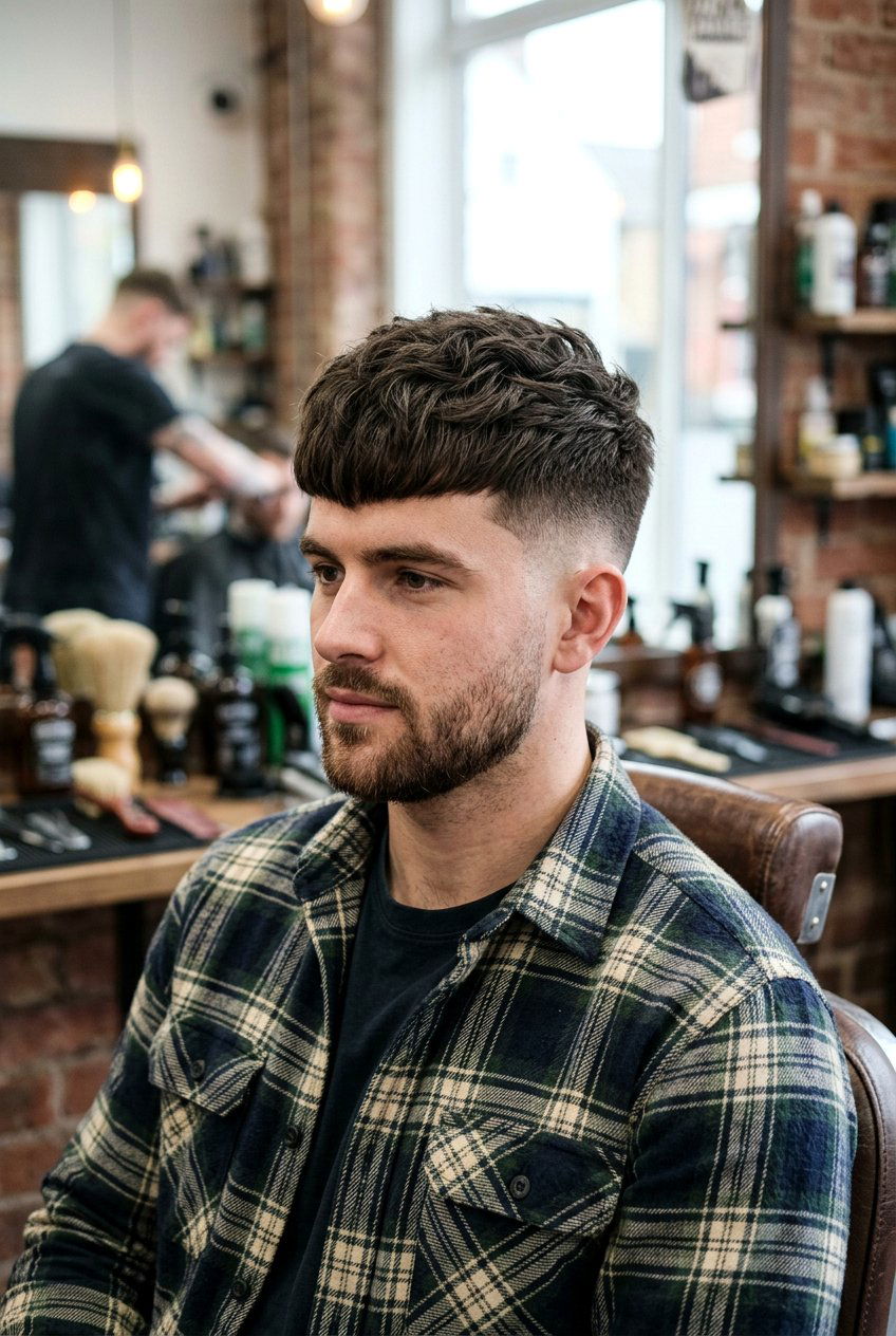 Thick Hair Textured Fringe Low Fade - 20 low fade with textured fringe men - 20 low fade with textured fringe men