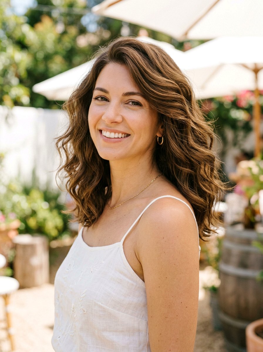 Thick Hair Wavy Lob Haircut - 20 wavy lob haircut for older women - 20 wavy lob haircut for older women