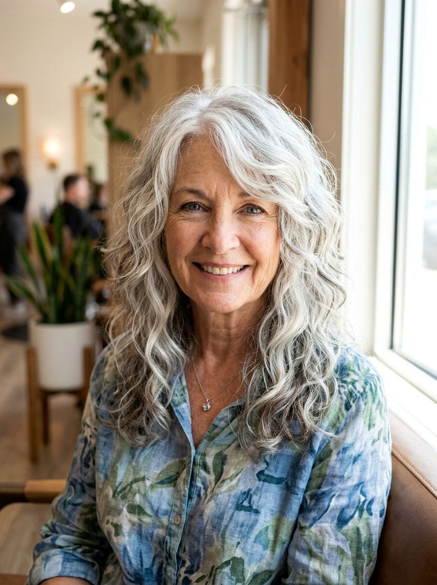 Thick Hair Wavy Shag Haircut - 20 wavy shag haircut for women over 60 - 20 wavy shag haircut for women over 60