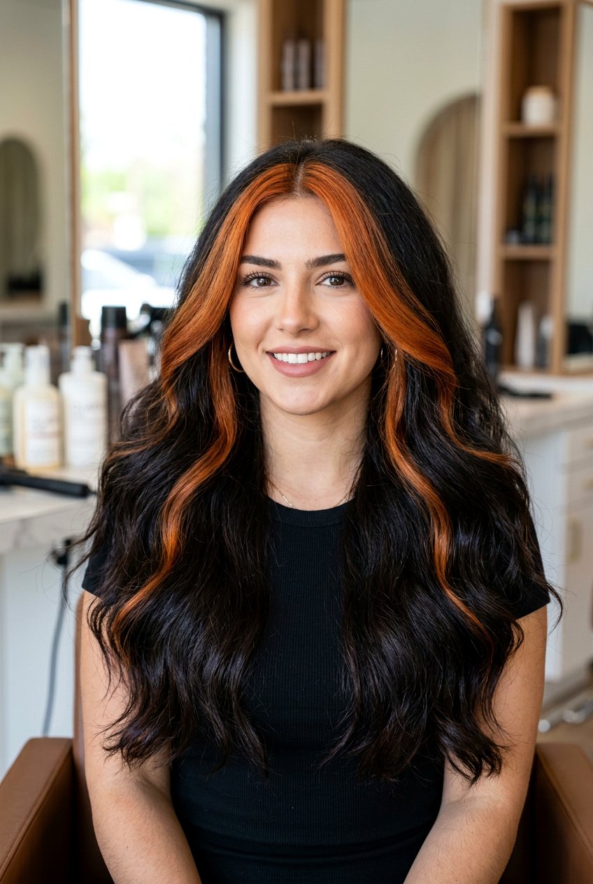 20 Striking Chunky Copper Front Pieces for a Bold Look